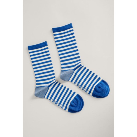 Seasalt Women's Sailor Socks - Weatherboard Sapphire