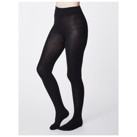 Thought Elgin Bamboo Essential Plain Tights - Black