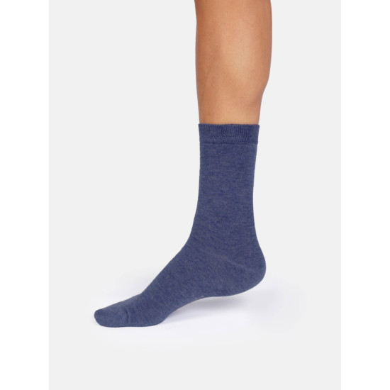 Thought Jackie Marl Bamboo Socks - Deep Blue Marl
