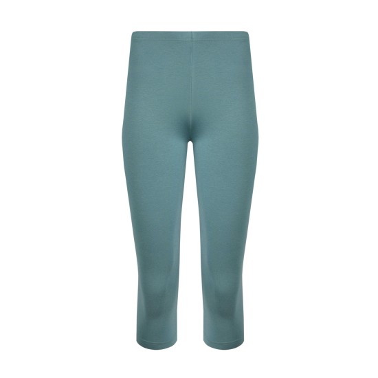 Weird Fish Blondie Cropped Leggings - Mineral Blue