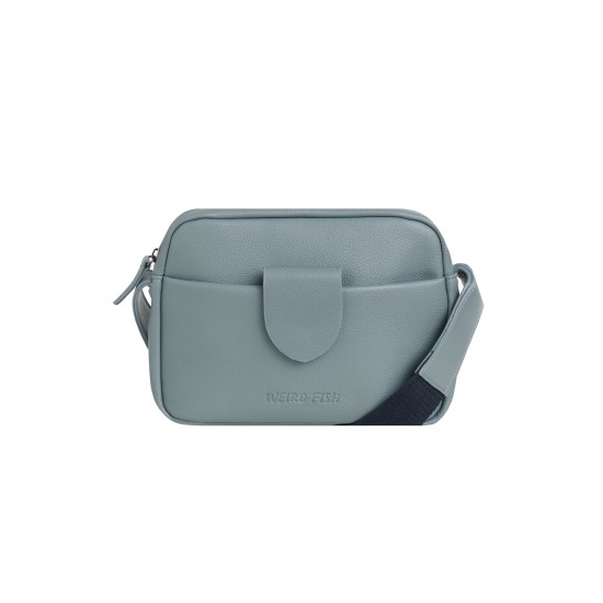 Weird Fish Dion Cross Body Bag - Mineral Blue