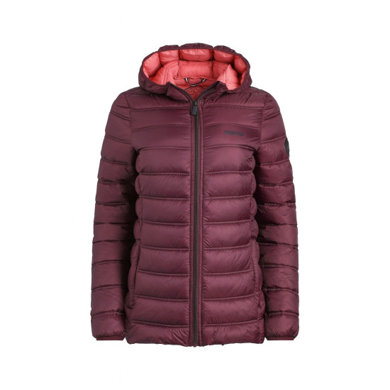 Weird Fish Eshka Lightweight Padded Jacket - Aubergine