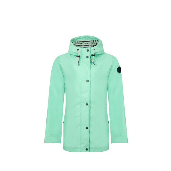 Weird Fish Faros Waterproof Rain Jacket - Apple Mint