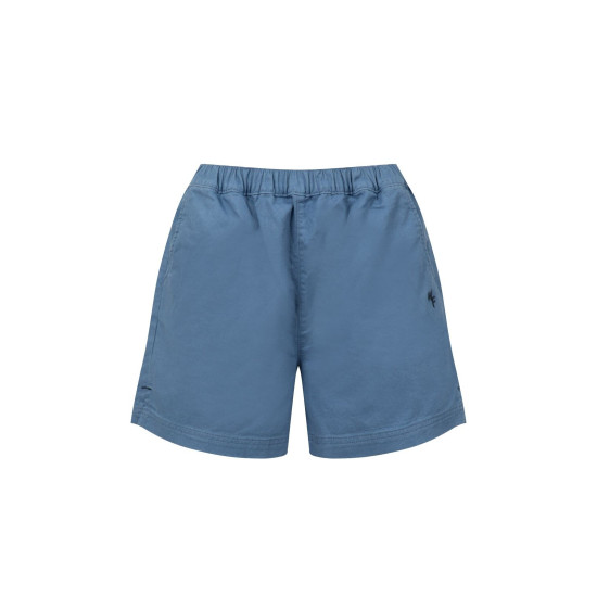 Weird Fish Jardin Cotton Twill Shorts - Faded Blue