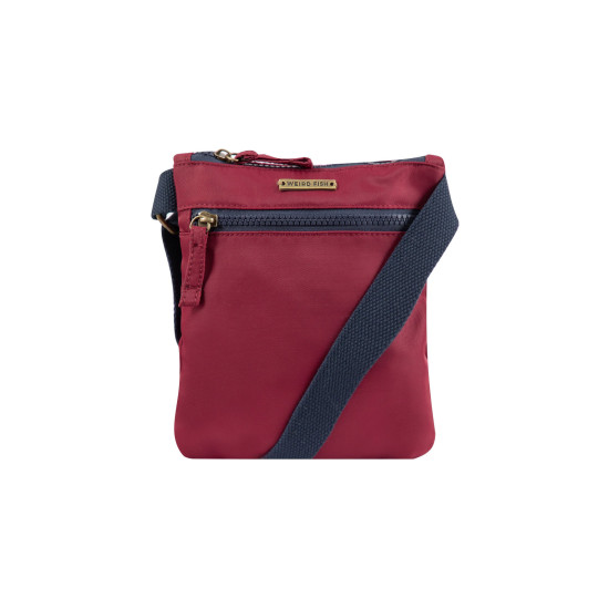 Weird Fish Nisla Crossbody Bag - Red Grape
