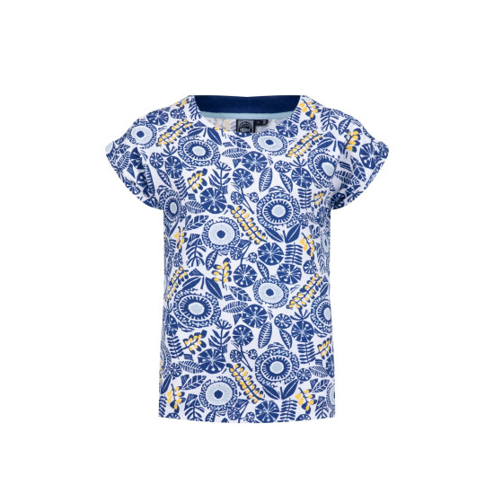 Weird Fish Paw Paw Printed Jersey T-Shirt - Blue Sapphire