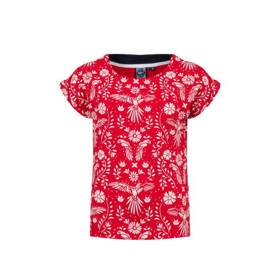Weird Fish Paw Paw Printed Jersey T-Shirt - Rich Red