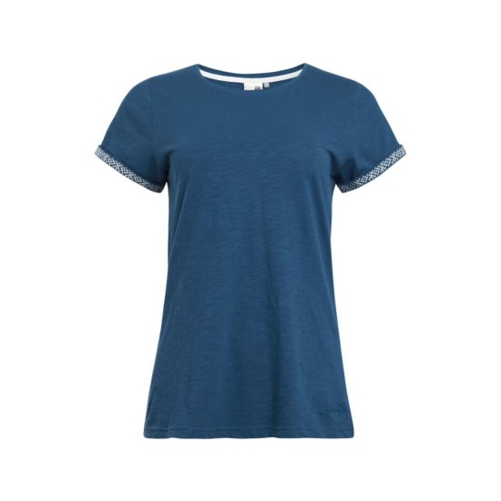 Weird Fish Trinity Short Sleeve T-Shirt - Majolica Blue