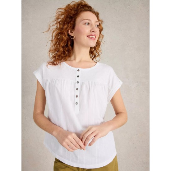 White Stuff Bethany Shirt in Brilliant White