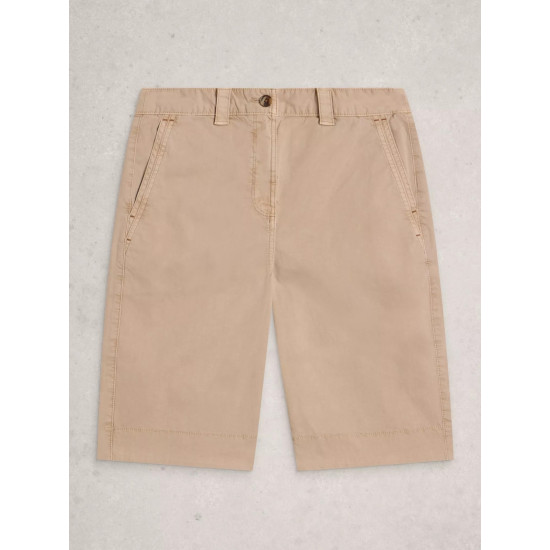 White Stuff Heidi Chino Shorts in Light Natural