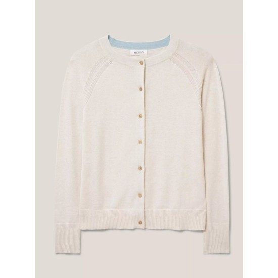 White Stuff Lulu Cardi in Natural White