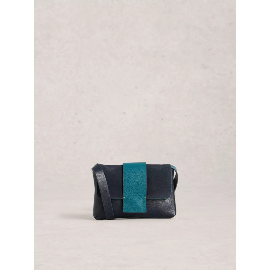 White Stuff Tabby Mini Landscape Bag in Dark Navy