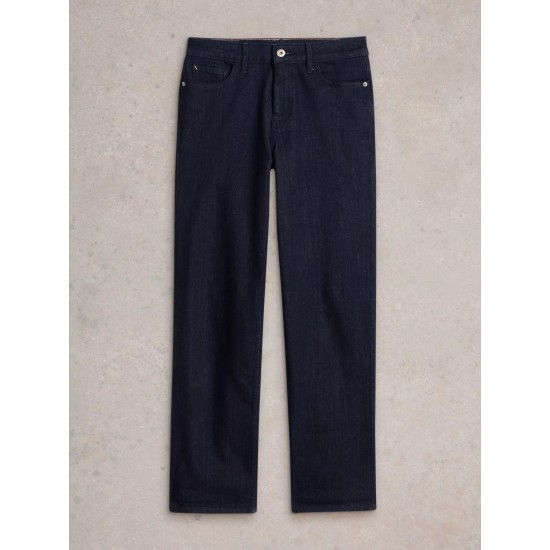 White Stuff Taylor Straight Jean in Dark Denim
